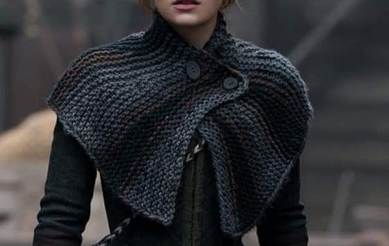 outlander knitted shawl