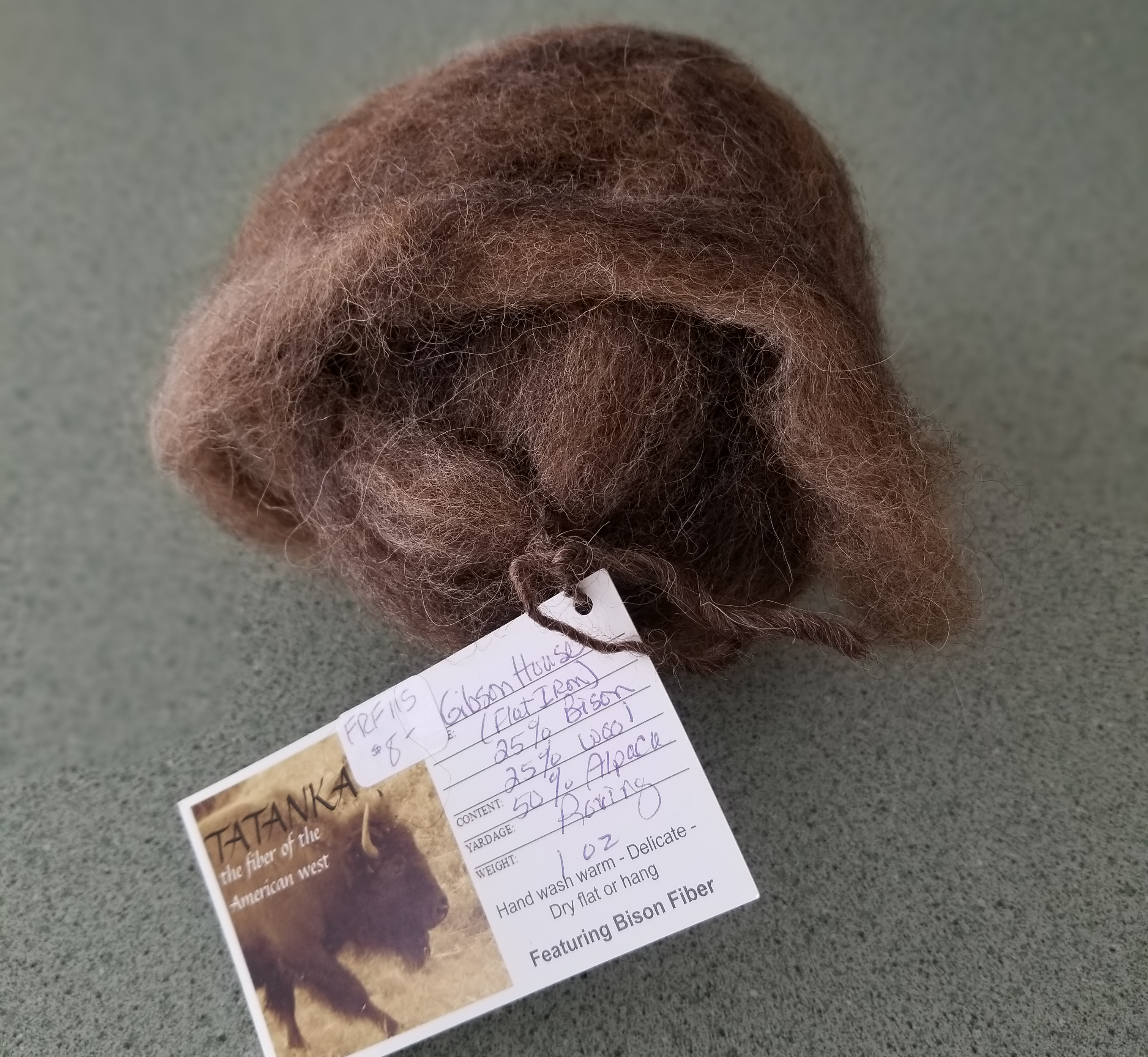 Bison Fiber Part 2 – Yarns from the Lake